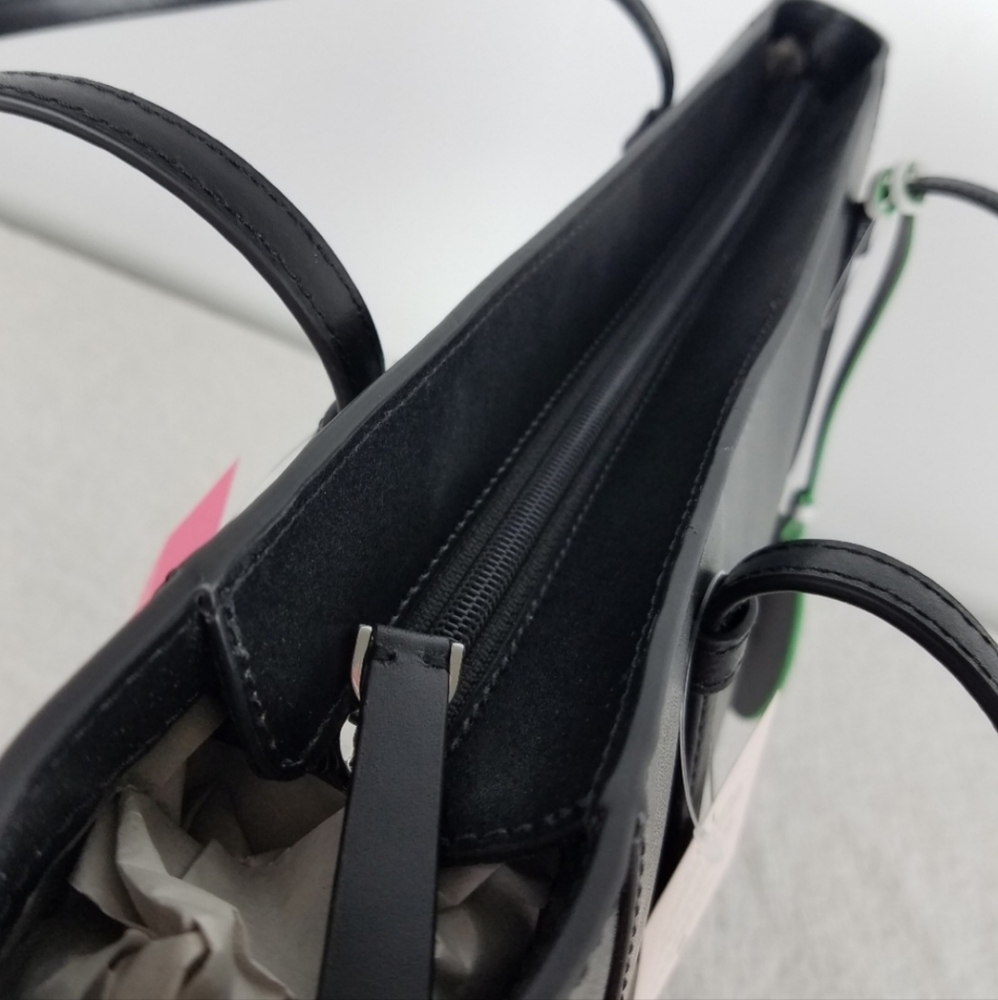Kate Spade Black Large Tote Bag NWT - Picture 9 of 10
